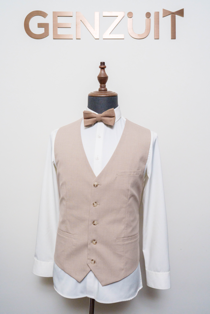GENZUIT GROOMSMEN 燕麥卡其色 兄弟團套餐B|馬甲西褲 伴郎兄弟西裝