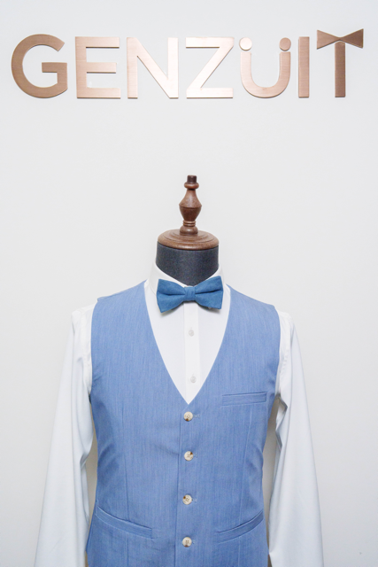 GENZUIT GROOMSMEN 清新晴空淺藍 兄弟團套餐B|馬甲西褲 伴郎兄弟西裝
